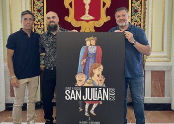 Arturo García Blanco presenta un cartel que reivindica el carácter más tradicional de las fiestas de San Julián