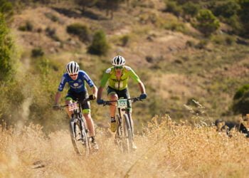 Carlos Hernández y Beatriz Martínez se llevan el trofeo MTB Jardín de La Alcarria de Brihuega