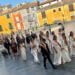 Corporación y Corte de Honor participan en la tradicional misa en honor a San Julián Obispo en la Girola de la Catedral