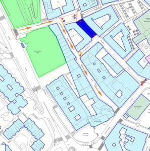 Corte al tráfico de un tramo de la calle Alvarfañez de Minaya