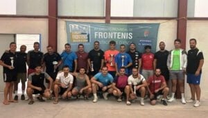 Daniel Hervás y Javier Gimeno se llevan el triunfo en el XII Torneo de Frontenis de Horcajo de Santiago