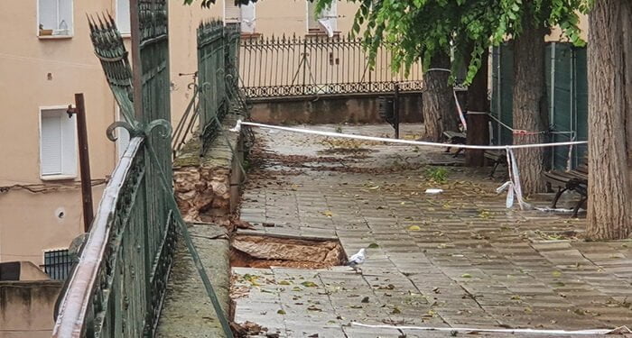 El Ayuntamiento de Cuenca inicia la licitación para la contratación de las obras de rehabilitación del muro de la calle Ramiro de Maeztu