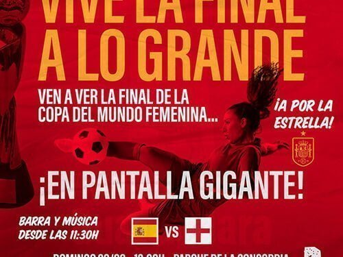 El Ayuntamiento de Guadalajara instalará en la Concordia una pantalla gigante para seguir la final del mundial femenino