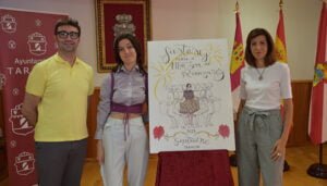El cartel anunciador de las fiestas patronales de Tarancón es obra de Paula Rey López