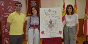 El cartel anunciador de las fiestas patronales de Tarancón es obra de Paula Rey López