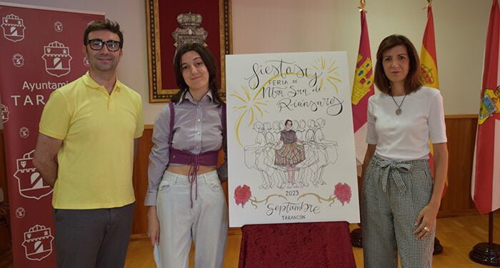 El cartel anunciador de las fiestas patronales de Tarancón es obra de Paula Rey López