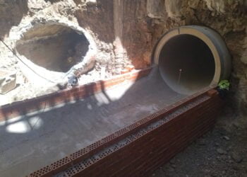 El nuevo colector de Astrana Marín, la obra hidráulica más importante desarrollada en Cuenca en años, ya está en funcionamiento