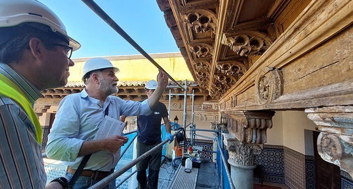 En marcha las obras de rehabilitación del Palacio de Don Antonio de Mendoza, sede del Liceo Caracense