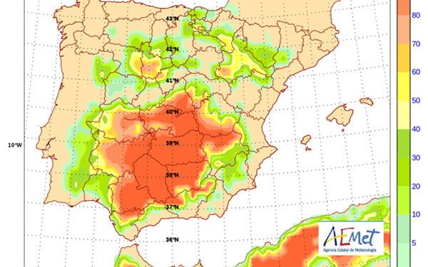 Esto es lo que nos espera esta semana: el miércoles se podrán llegar a los 44º en la zona centro 1 Esto es lo que nos espera esta semana el miércoles se podrá llegar a los 44º en la zona centro