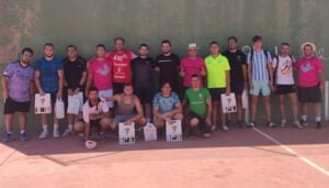 Éxito de participación en la cuarta prueba del circuito de frontenis Diputación de Cuenca disputada en Casas de Haro