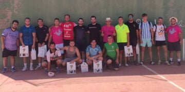 Éxito de participación en la cuarta prueba del circuito de frontenis Diputación de Cuenca disputada en Casas de Haro