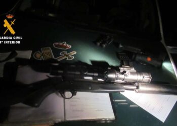 La Guardia Civil denuncia a tres cazadores furtivos en Solera de Gabaldón