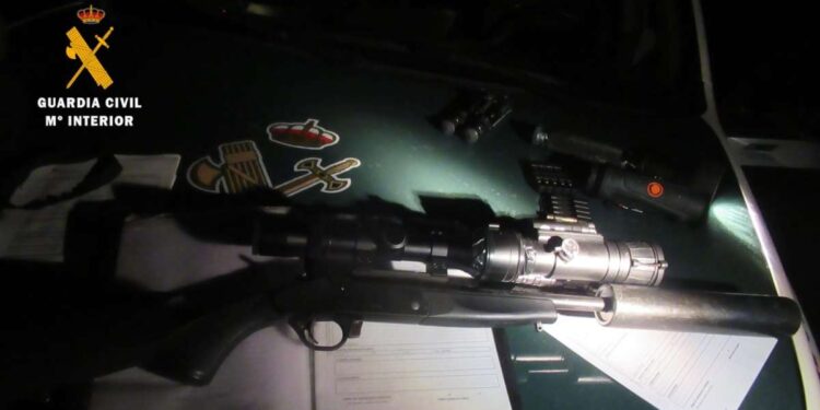 guardia civil caza furtiva batuecas 202301