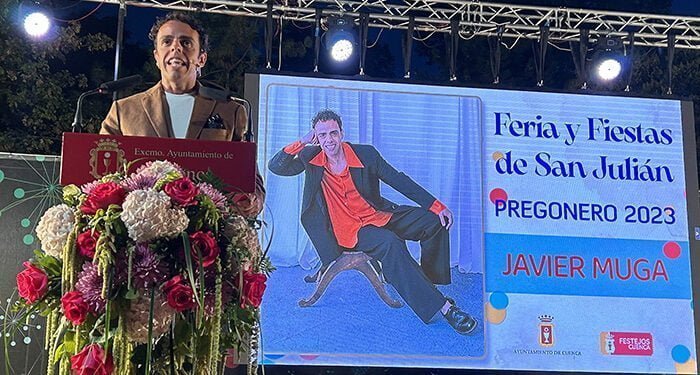 Javier Muga: “Siempre me dicen que soy pregonero de mi tierra, que llevo a Cuenca por bandera” 1 Javier Muga “Siempre me dicen que soy pregonero de mi tierra, que llevo a Cuenca por bandera”