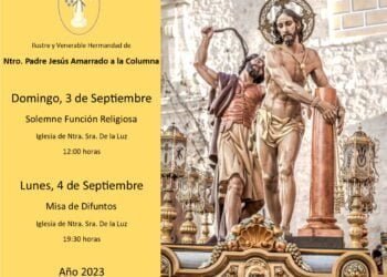 Cultos del Amarrado los días 3 y 4 de septiembre