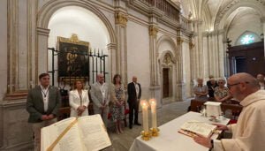 La Corporación Municipal de Cuenca renueva el voto a la Virgen de la Nieves, suscrito por primera vez en 1492