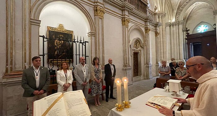 La Corporación Municipal de Cuenca renueva el voto a la Virgen de la Nieves, suscrito por primera vez en 1492