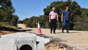 La Diputación de Cuenca está invirtiendo más de 1,5 millones de euros en mejorar la carretera que une Caracenilla y Pineda de Cigüela