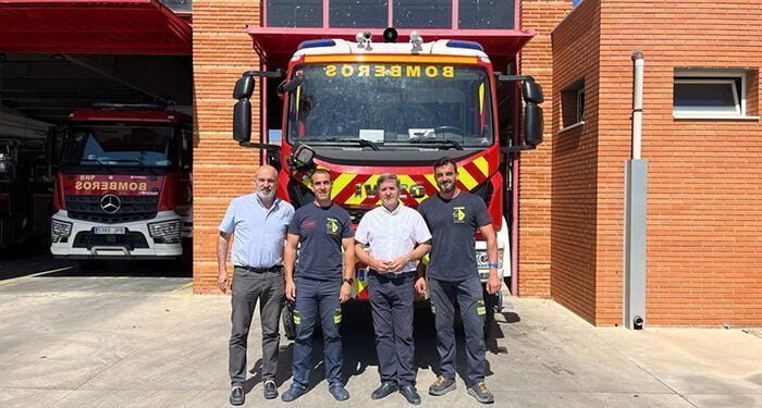 La Diputación de Cuenca va a acometer obras de mejora y rehabilitación en el parque de bomberos de Tarancón
