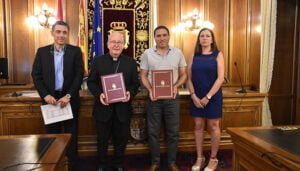 La Diputación de Cuenca y el Obispado firman un convenio para la rehabilitación del patrimonio por importe de 700.000 euros