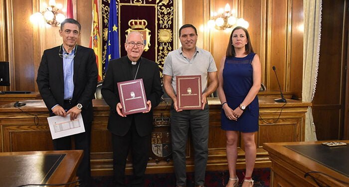 La Diputación de Cuenca y el Obispado firman un convenio para la rehabilitación del patrimonio por importe de 700.000 euros