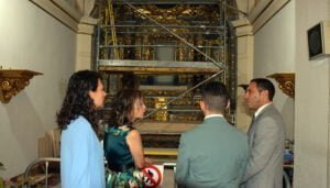 La parroquia de El Hito recupera su retablo barroco gracias a una ayuda de 20.000 euros de la Diputación de Cuenca