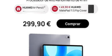 Llega HUAWEI MatePad 11.5, con un panel ideal para la productividad, por menos de 300 euros