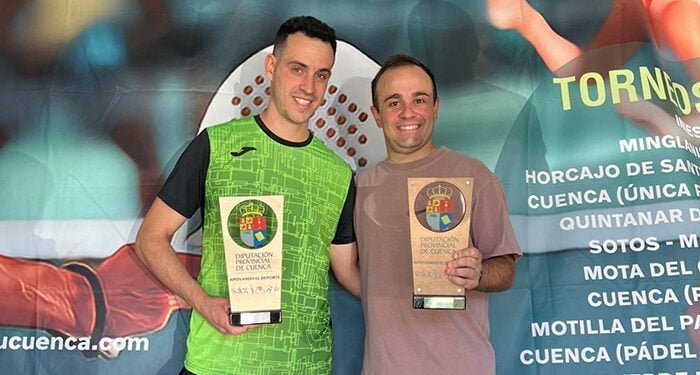Los hermanos Pérez-Moneo sobresalen en el II Torneo Diputación Pádel Q