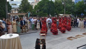 Los jardines de la Diputación acogieron la última de las cenas para celebrar la elección de Cuenca como capital gastronómica