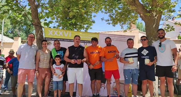 Los juegos y deportes tradicionales se vistieron de nuevo de fiesta en Horcajo de Santiago