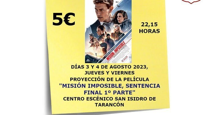Más de 2.900 espectadores disfrutaron del cine de verano en julio en Tarancón 1 Más de 2.900 espectadores disfrutaron del cine de verano en julio en Tarancón