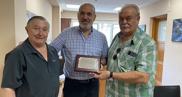 Reconocimiento de los pescadores deportivos de Cuenca a José Antonio García Abarca
