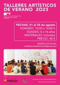 Talleres creativos para niños en el MAC Florencio de la Fuente