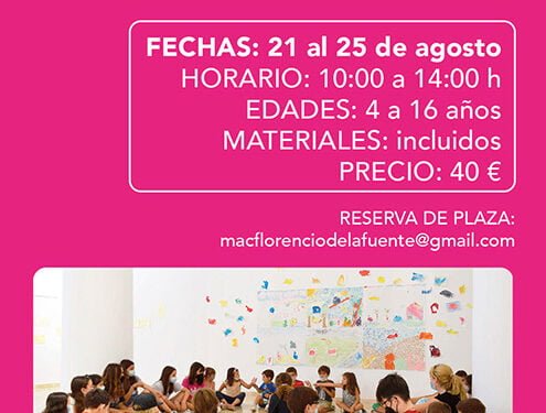 Talleres creativos para niños en el MAC Florencio de la Fuente