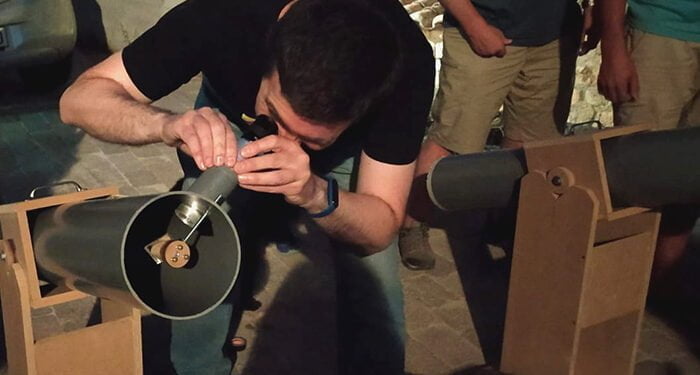 Telescopios 'made in' Pelegrina