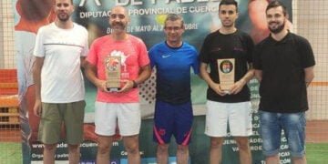 Trini García y Blanca Andreu en el cuadro femenino, y David Cabrera y Guillermo Madrid en masculino, vencen en el trofeo de pádel San Gil Abad de Motilla