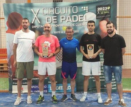 Trini García y Blanca Andreu en el cuadro femenino, y David Cabrera y Guillermo Madrid en masculino, vencen en el trofeo de pádel San Gil Abad de Motilla