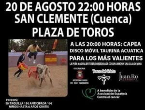 La Coordinadora CLM anti taurina califica de victoria antitaurina – tauricidio, el festejo cancelado en San Clemente 2 whatsapp image 2023 08 13 at 132938