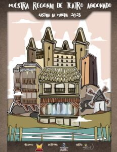 cartel muestra teatro aficionado clm 2023