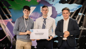 Cuatro estudiantes de la Escuela Politécnica de Cuenca obtienen el segundo premio del HackForGood de Telefónica con un proyecto para mejorar la salud mental