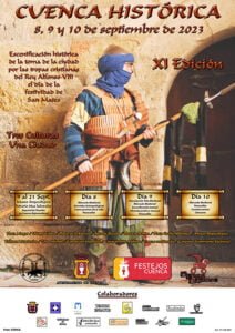 El fin de semana del 8 al 10 de septiembre se celebrará la XI edición de Cuenca Histórica