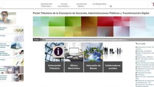 El Portal Tributario de la Administración regional recibe más de medio millón de visitas en el primer semestre del año