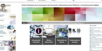 El Portal Tributario de la Administración regional recibe más de medio millón de visitas en el primer semestre del año