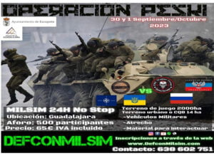 Escopete acogerá el evento de Airsoft organizada por Eventos Defcon Milsim