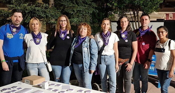 Éxito de consultas y solicitud de información en la mesa que el PSOE instaló en San Roque para reclamar los puntos violeta 1 Éxito de consultas y solicitud de información en la mesa que el PSOE instaló en San Roque para reclamar los puntos violeta