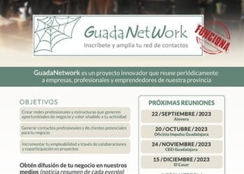 Guadanetwork programa cuatro nuevos encuentros para el último cuatrimestre de 2023, con el objetivo de seguir acercando empresas 9 Guadanetwork programa cuatro nuevos encuentros para el último cuatrimestre de 2023, con el objetivo de seguir acercando empresas