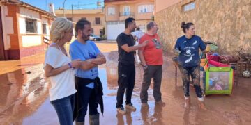 El Gobierno regional moviliza al INFOCAM para colaborar con las labores de limpieza en Iniesta