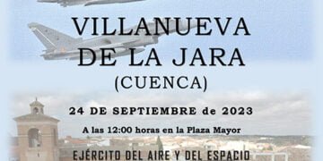 Jura de Bandera para personal civil del ALA 14 en Villanueva de la Jara