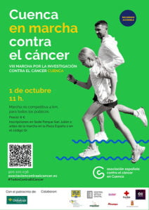 La Asociación Española Contra el Cáncer celebra su octava edición de la ‘Marcha contra el cáncer’ en Cuenca
