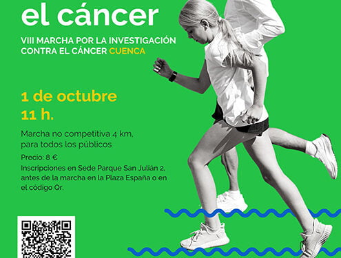 La Asociación Española Contra el Cáncer celebra su octava edición de la ‘Marcha contra el cáncer’ en Cuenca